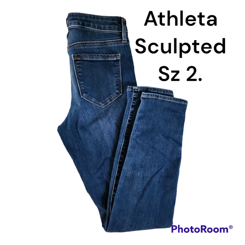 Athleta sculpted jeans